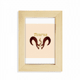thumbnail image 1 of Marco de foto Unbranded Toro de oro Escritorio de madera 5x7 pies, 1 of 4