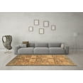 thumbnail image 3 of Ahgly Company Indoor Rectangle Abstract Brown Modern Area Rugs, 5' x 8', 3 of 4