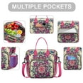 thumbnail image 2 of Abstract Paisley Art Large Cooler Bag - Waterproof Insulated Lunch Tote with Reinforced Handles, Perfect for Office Workers & Travelers, 2 of 6