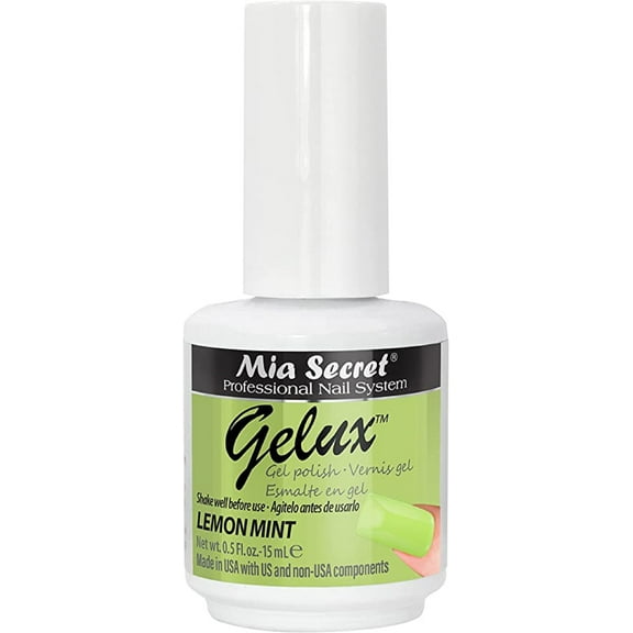 Mia Secret Gelux Gel Polish - (GP-128) LEMON MINT