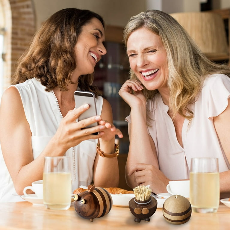 Bee Toothpicks Holder Dispenser,Unique Funny Cute Small Gifts