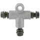 thumbnail image 2 of Adaptador De Manguera De Freno De 3 Vías De 10 Mm Conector De Manguera En T De Línea De Freno Hidráulico De Motocicleta Adaptador En T De Acoplamiento De Tubería De Metal Para Vehículos Todo Terreno Minnieouse VI004902-00, 2 of 7