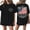 Black, variant on Women's 250th Anniversary USA Shirt Independence Day Top 4th of July Shirts America 250 Merchandise Flag Graphic Casual Tee