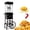 Black, variant on Chicdaze Popcorn Machine with 6 oz Kettle, Makes up to 24 Cups, Vintage-Style Popper with Cart on Wheels for Home, Red