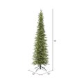 thumbnail image 3 of Vickerman 14' Bixley Pencil Fir Artificial Christmas Tree, Warm White Dura-lit LED Lights, 3 of 5