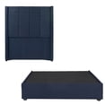 thumbnail image 1 of Box Base Cama Individual + Cabecera Nizza Dicasa Azul, 1 of 6