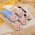 thumbnail image 7 of Fuzzy Fluffy Socks for Women Girl Easter Bunny Socks 3D Animal Socks Slipper Socks Winter Warm Sleeping Plush Socks with Grippers, 7 of 7