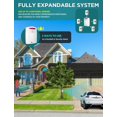 thumbnail image 2 of Alarma Driveway 1byone inalámbrica para exteriores con 2 sensores y 1 receptor, 2 of 7