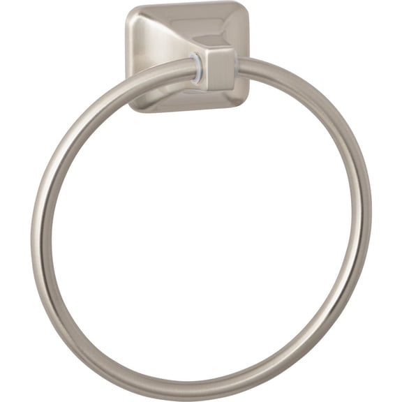 Do it Best Tools Towel Ring Vista Style - Brushed Nickel - Wall Mount Bathroom Accessory