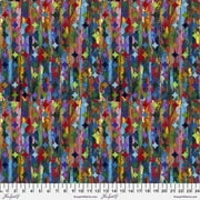 Free Spirit Sue Penn Happy Blooms Carnival Multi Cotton Fabric By The Yard