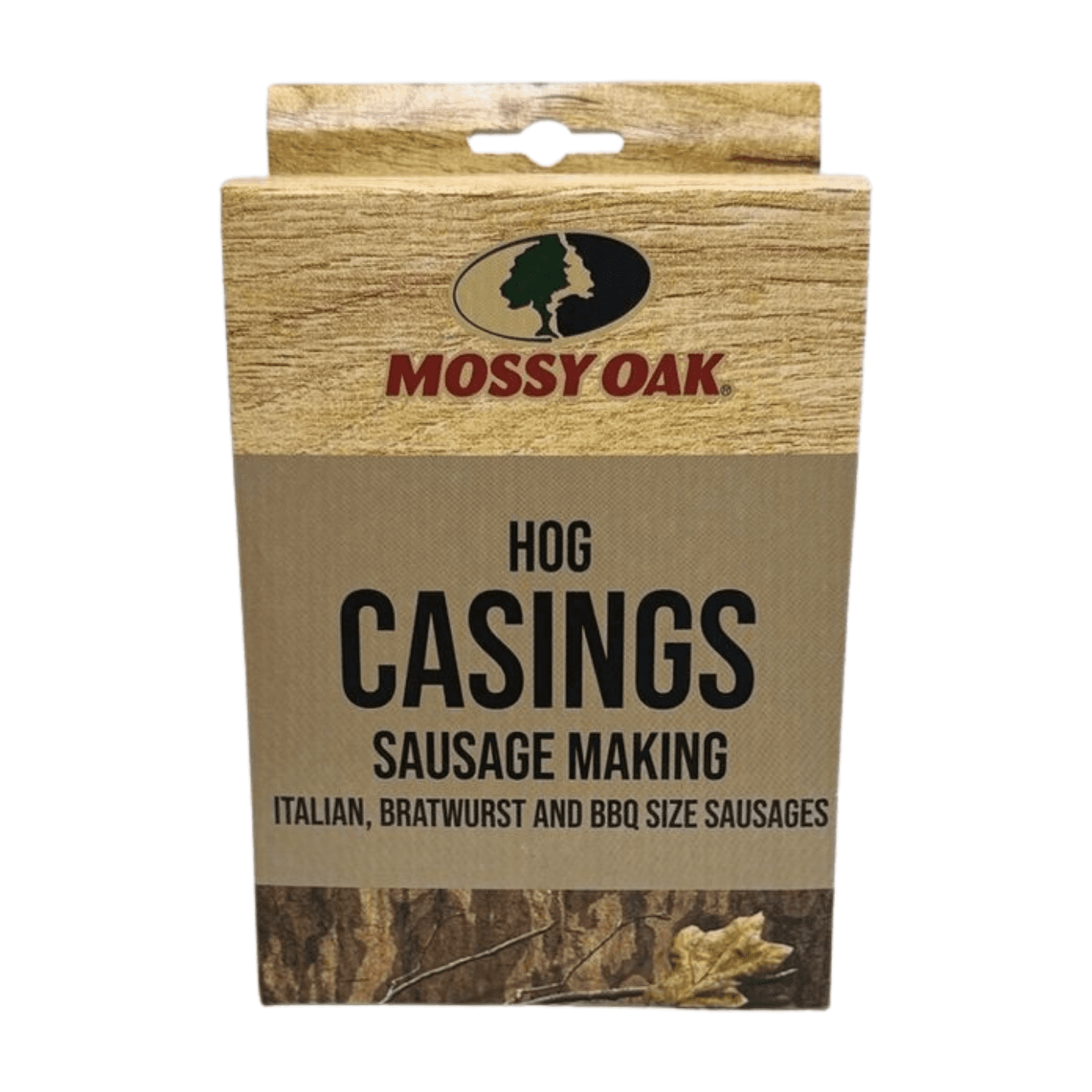 (3 pack) Mossy Oak 100% Natural Hog Casings for Sausage, 50ft Length, 4 oz, 1 Pack