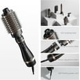 thumbnail image 5 of 3-in-1 Rotating Hot Air Brush Kit, Professional Blow Dryer Styler with 3 Interchangeable Heads for Volumizing, Smoothing, and Styling, 5 of 15
