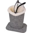 thumbnail image 6 of ATJIA Eyeglass Holder Pack of 2 Plush Lined Eyeglasses Holder Stand Protective Glasses Case For Desks or Nightstands, 6 of 6