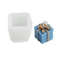 thumbnail image 1 of Bougie Parfumée en Silicone Cylindre de Cerf de Noël, Réutilisable, Inodore, pour Fabrication de Bougies DIY, 1 of 7
