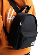 Herschel Supply Co. Unisex Zippered Closure Backpack, Black