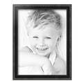 thumbnail image 2 of ArtToFrames 12" x 16" Black with Beads Picture Frame, 12x16 inch Black Wood Poster Frame (WOM-4625), 5 Pack, 2 of 6