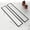 Brushed Nickel-18 Inch, variant on Linear Shower Drain Brushed Nickel 24 Inch, 304 Stainless Steel with Tile Insert Grate