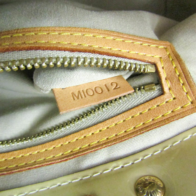 Authentic Louis Vuitton Vernis Reade PM Hand Bag Beige M91144 LV 0625G