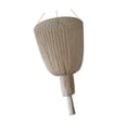 thumbnail image 1 of Pantalla de Lámpara Macramé Hecha a Mano Colgante Tejida Artesanal con Borlas Estilo Bohemio de Poliéster Adecuada para Dormitorio Sala de Estar, 1 of 8