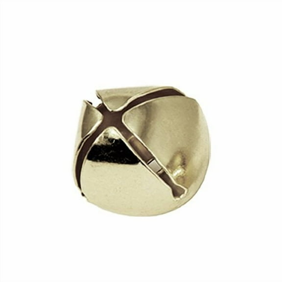 Lead Free Christmas Shining Jingle Bells Silver 1-1/2"