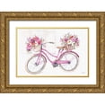 thumbnail image 1 of Audit, Lisa 32x23 Gold Ornate Wood Framed with Double Matting Museum Art Print Titled - Obviously Pink 12A, 1 of 4