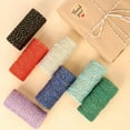 thumbnail image 5 of CUITING 1 Roll  1.5mm/1968inch Colored Cotton Rope For Holiday Christmas Gift Packaging  Golden Cotton Thread Hanging Label Rope  Handmade DIY Party And Wedding Decoration Line, 5 of 7