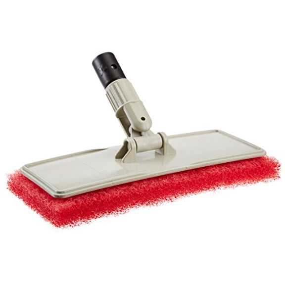 Star Brite 40124; Flex Head Scrubber W/Red Pad