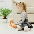 thumbnail image 5 of Plush T-oy under $5! Xqxayjr Electric Rolling Cat T-oys, Simulation Plush Cat that Rolls and Makes Sound, Interactive Children's T-oy with Touch Activation, Cute Animated Stuffed Animal for K-ids, 5 of 9
