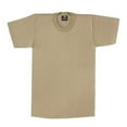 thumbnail image 2 of Rothco Solid Color 100% Cotton T-Shirt - Desert Sand, Medium, 2 of 3