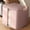 p i n k, variant on AZXY Blanket Storage Bags,Clothes Storage Bins On Clearance,Closet Organizer Bins,Foldable Clear Extra Thick Blanket Containers for Large Blankets with Lid Zipper Handle