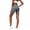 Gray, variant on Women's High Waist Yoga Running Workout Athletic Cycling Hiking Sports Shorts Navy,S