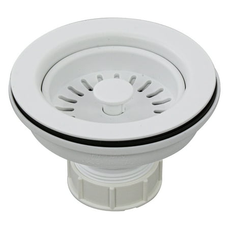 

Transolid 2410-01 3.5-in Plastic Strainer in White