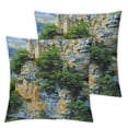 thumbnail image 2 of Acheng France Pillow Case Decorative Cushion Cover Pillowcase Sofa Chair Bed Car Living Room Bedroom Office White, 2 of 6