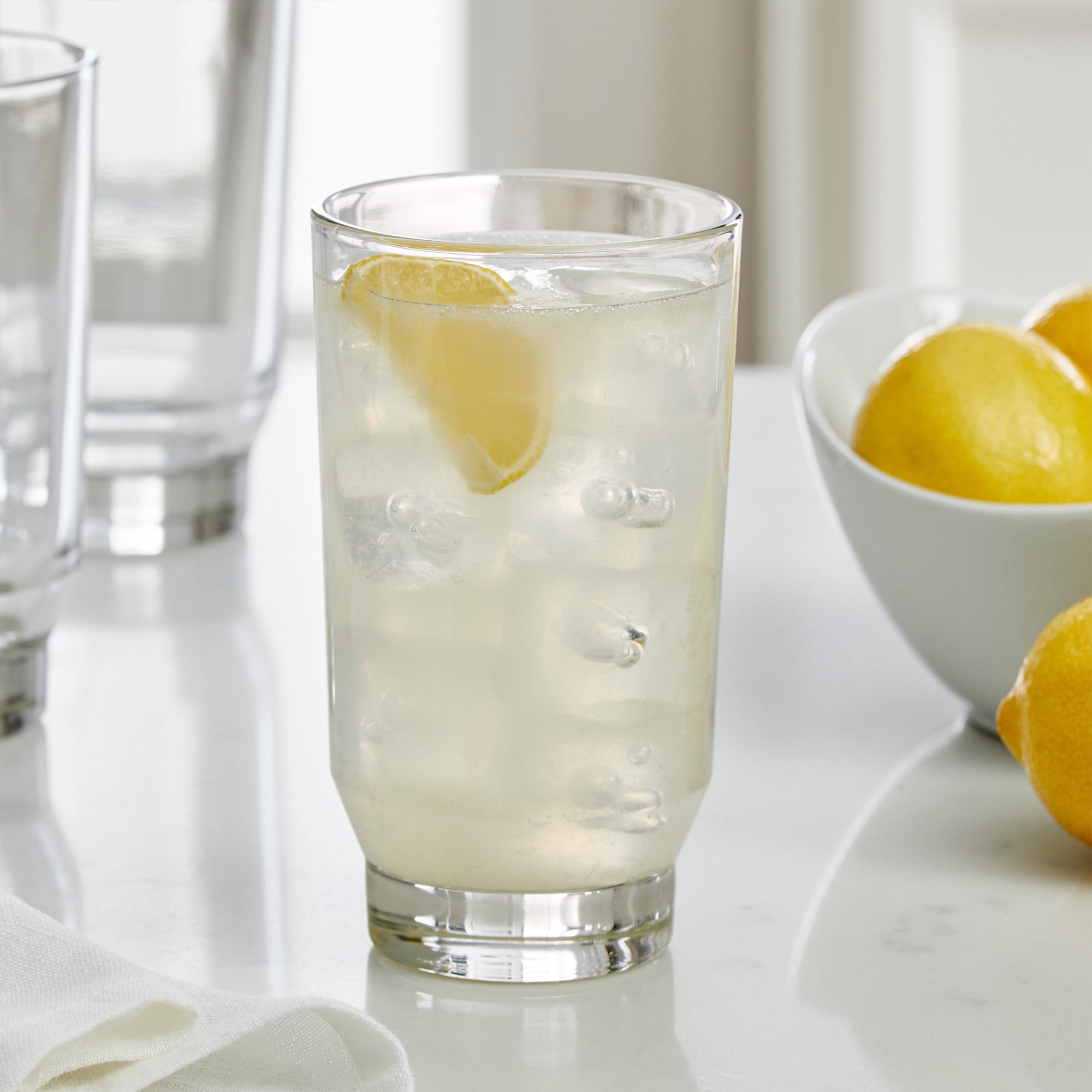 Better Homes & Gardens 16 oz Suki Drinkware Glasses, Set of 8