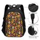 thumbnail image 3 of Balery Sunflowers Mushrooms Mochila con carga USB para hombre y mujer - Mochila impermeable y antirrobo para portátil con puerto USB para viajes, trabajo, estudios y universidad, 3 of 7