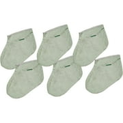 WaxWel Paraffin Wax Bath Accessory Package, Professional Home and Spa Moisturizing Therapy Accessories, 6 Thermal Terry Foot Booties