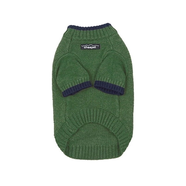 Pet Cat Dog Sweater Classic Warm Dog Cat Clothes Puppy Jacket Coat Cute Autumn Winter Soft Clothing For Small Medium Pet Supplie ShopWise Round