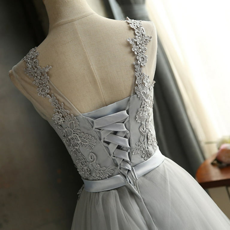 slim fit dress slacks Long Cheap Bridesmaid Dresses Strapless SlateGrey Maternity Bridesmaid  Dresses ARD1145 main image 0