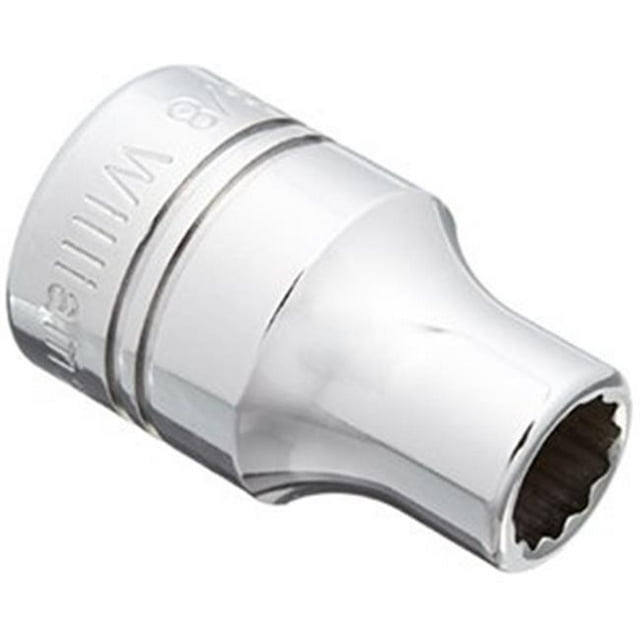 Williams & Snap On ST-1225 0.78 x 0.5 in. Drive 12 Point Shallow Socket