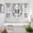Light Gray, variant on Vintage Bees Crowns Kitchen Curtains Window Panels, Rustic Leaves Rings Brown Gradient Insulated Window Treatment Curtain, Grommet Curtains for Bedroom/Living Room/Bathroom, 2 Piece 27.5"Wx39"L