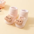 thumbnail image 2 of Hifoo Soft Baby Socks Crew Socks Cute Cartoon Toddler Walking Socks Breathable Comfortable Cute Child Clothing, 2 of 3