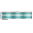 thumbnail image 2 of Geometrical Fabric by the Yard Upholstery, Vintage Retro 50s 60s Inspired Kitchen Tiles in Diamond Shapes Print, Decorative Fabric for DIY and Home Accents, Turquoise and Lilac by Ambesonne, 2 of 4