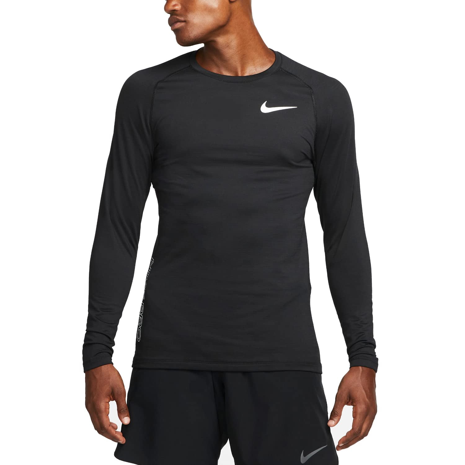 Pro Men's Long-Sleeve Shirt (as1, Alpha, x_l, Regular, Regular, X-Large) Black/White Walmart Canada