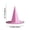 Pink, variant on Partheme Halloween Decorations Witch Hat Costume Accessory, Hanging Wizard Hats Bulk for Women Kids with Rope Floating Porch Indoor Outdoor Hocus Pocus Decor Party Supplies, Black