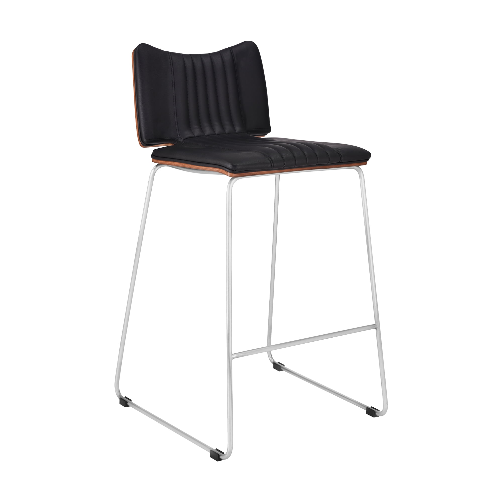 Malta Modern 26" Counter Height Bar Stool in Brush