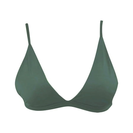 

XHJUN Women s Bralettes Super Soft Wireless Lightly Lined Comfort Bra Green L