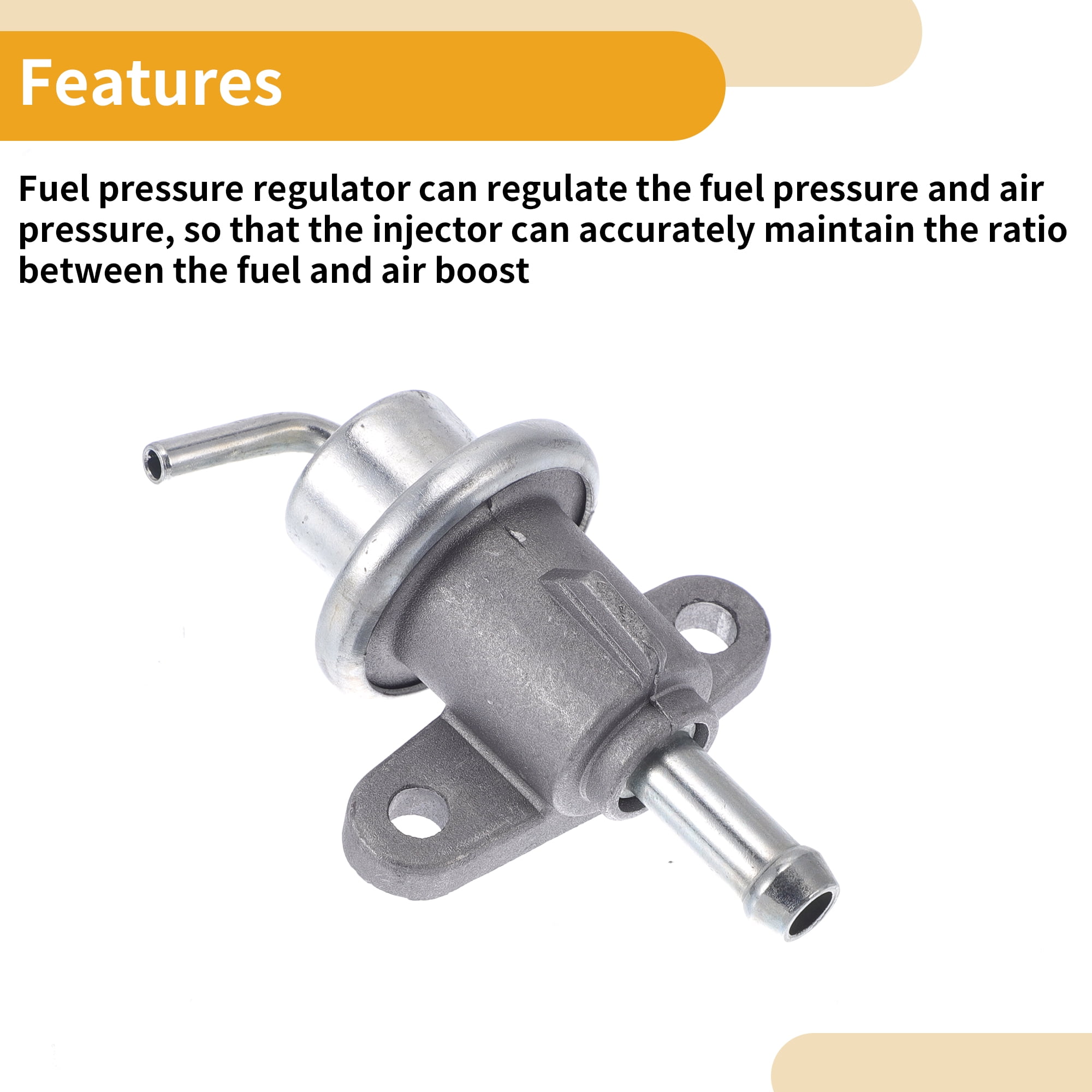 Unique Bargains Fuel Pressure Regulator for Honda Accord 1992-1993