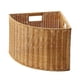 thumbnail image 1 of Cesta de Almacenamiento de Esquina Tejida, Contenedor Triangular Compacto, Contenedor de Almacenamiento de Espacio Estrecho, para Ropa, Dormitorio, Pe, 1 of 9