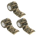 thumbnail image 1 of 3 Pcs Étoles Camouflage Imperméables Randonnée Camping Chasse Camouflage Tap e, 1 of 8