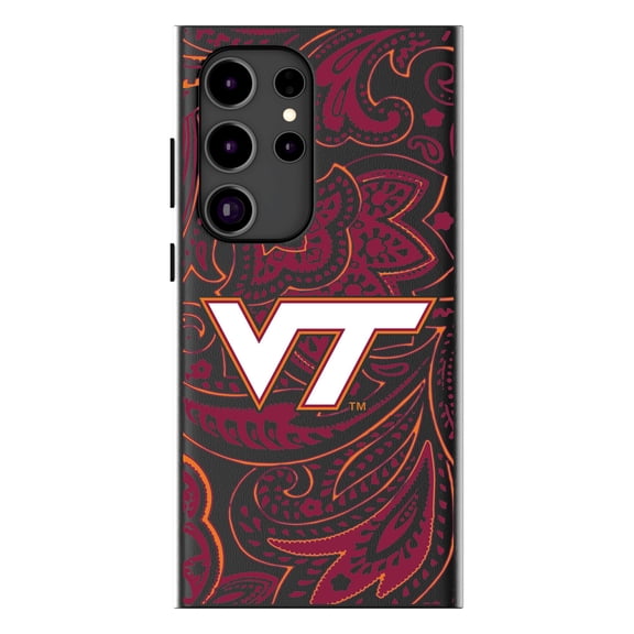 Keyscaper Virginia Tech Hokies Paisley Galaxy Magnetic Bump Case